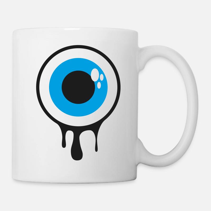 Dripping Eye - Mug - white