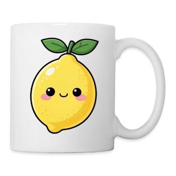Kawaii Lemon Gift - Mug - white - Right