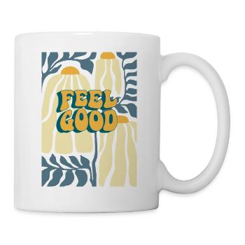 Feel Good Autumn Pumpkin Pattern - Mug - white - Right