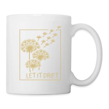 Pissenlits dorés - Mug blanc - blanc - Droite