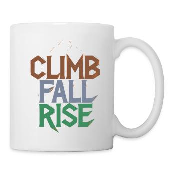 Grimpe Monte Élévation - Mug blanc - blanc - Droite