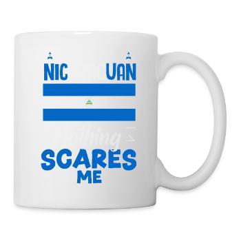 Fierté et Foyer du drapeau du Nicaragua - Mug blanc - blanc - Droite