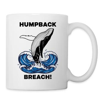Baleine à Bosse Breach Mer Humpback Whale - Mug blanc - blanc - Droite
