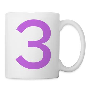 3 - Tasse - Weiß - Rechts