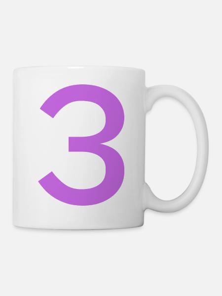 3 - Tasse - Weiß