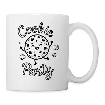 Cookies - Tasse - Weiß - Rechts