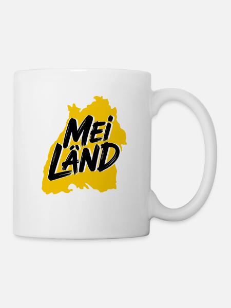 Mei Länd Baden-Württemberg - Tasse - Weiß