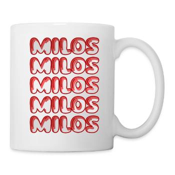 Cadeau pour Milos - Mug blanc - blanc - Droite