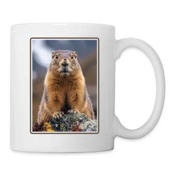 Murmeltiere Murmeltier - Tasse - Weiß - Rechts