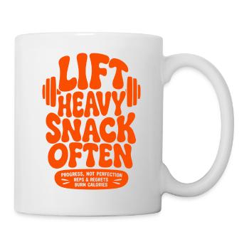 Lift Heavy Snack Often - Mug - white - Right