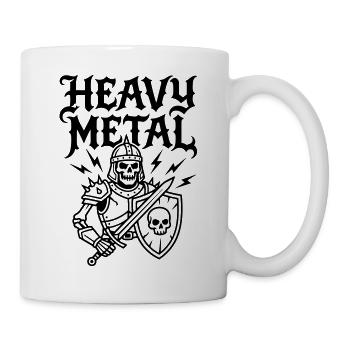 métal lourd - Mug blanc - blanc - Droite