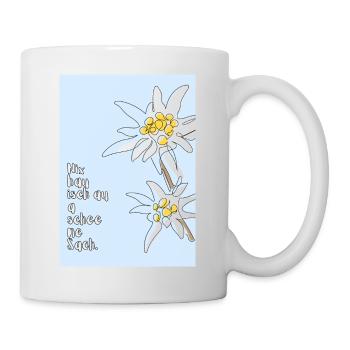 Edelweiß - Tasse - Weiß - Rechts