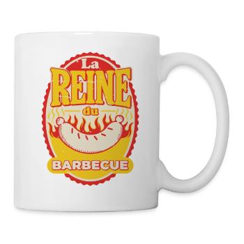 La Reine du Barbecue - Mug blanc - blanc - Droite