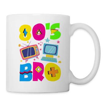Retro Back to the 80s Vintage Design - Mug - white - Right