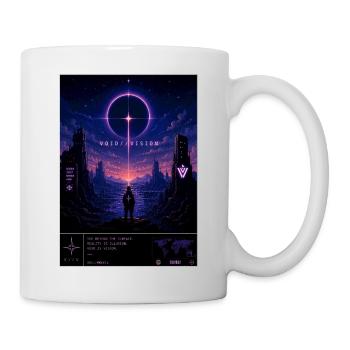 VOID//VISION – Pixel Void Dreams - Tasse - Weiß - Rechts