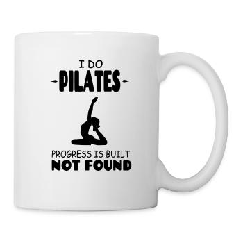 I Do Pilates - Tasse - Weiß - Rechts