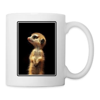 Meerkat, Meerkat, Animal, Favorite Animal, Gift - Mug - white - Right