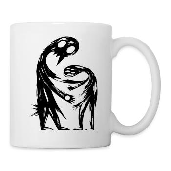 Abstract Figures Hug Creative - Mug - white - Right