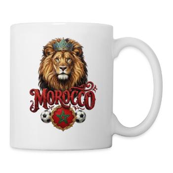 Royal Lion of Morocco - t-shirt template - Mug - white - Right