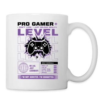 Pro Gamer Level Up Controller Design - Mug - white - Right