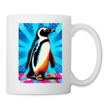 pingouin - Mug blanc - blanc - Droite
