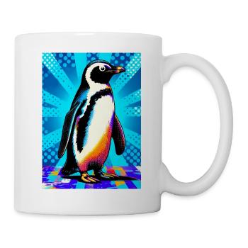 pingouin - Mug blanc - blanc - Droite