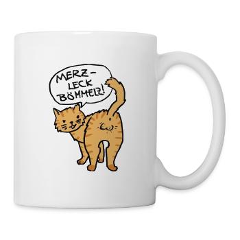 Leck Bömmelz!  - Tasse - Weiß - Rechts