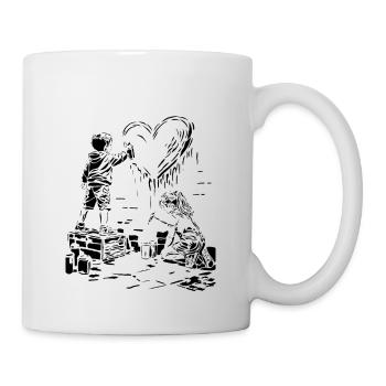 Paint lovers - Mug - white - Right