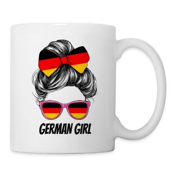 Germany Flag Flag Woman Sunglasses Fan - Mug - white - Right