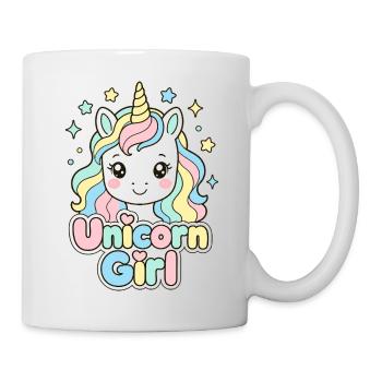 Cadeau licorne mignon, Fille Licorne pour femmes et Fille - Mug blanc - blanc - Droite