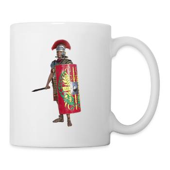 Centurion romain – Guerrier de l’Empire romain - Mug blanc - blanc - Droite