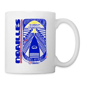 Marché Noailles Marseille - Mug blanc - blanc - Droite