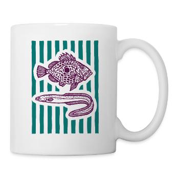 Fish Steam - Mug - white - Right
