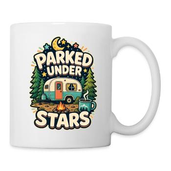 PARKED UNDER STARS - Tasse - Weiß - Rechts