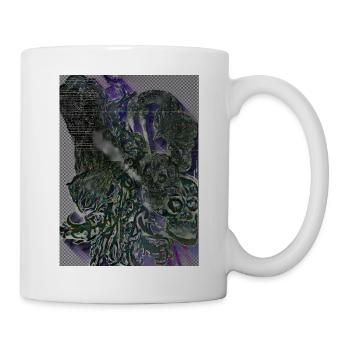 Biomechanical Organic Cyber Sigilism Art - Mug - white - Right