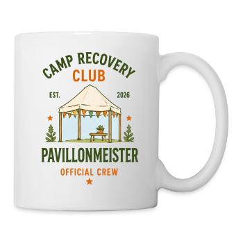 Pavilion Master – Camp Recovery Club Crew - Mug - white - Right