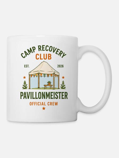 Pavilion Master – Camp Recovery Club Crew - Mug - white