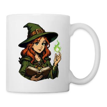 Wald Hexe Magie - Tasse - Weiß - Rechts