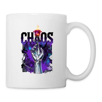 Circuit Rose Rising - Mug blanc - blanc - Droite