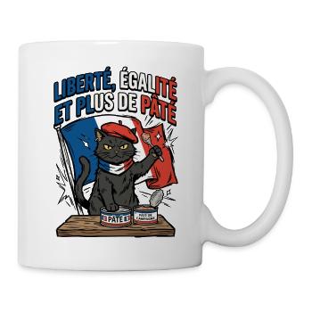 Plus de Pate - Mug blanc - blanc - Droite