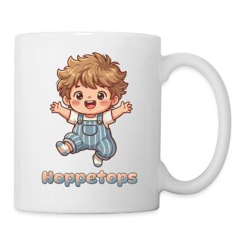 Édition Plattdüütsch : Hoppetopps (m) - Mug blanc - blanc - Droite