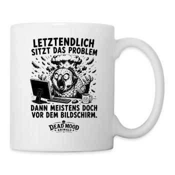 Lustiger Computer Spruch | Geschenk für Nerds - Tasse - Weiß - Rechts
