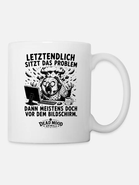 Lustiger Computer Spruch | Geschenk für Nerds - Tasse - Weiß