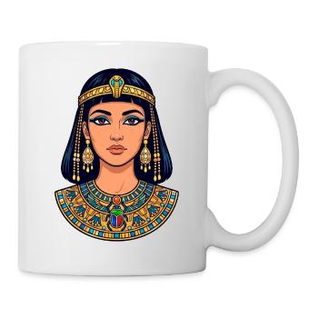 Cléopâtre - Reine d’Égypte - Mug blanc - blanc - Droite