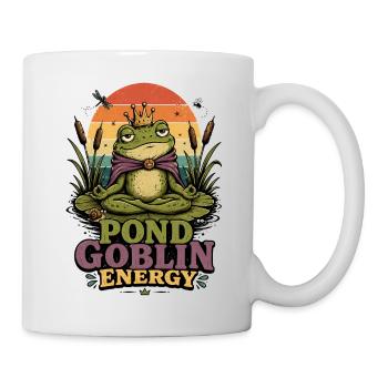 Yoga Frog Meditation Yoga Frog Pilates Frog - Mug - white - Right