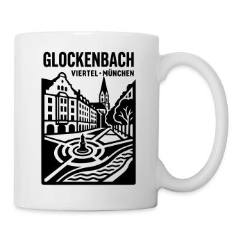 München Glockenbachviertel Gärtnerplatz - Tasse - Weiß - Rechts