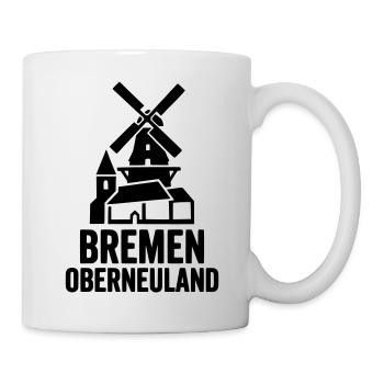Oberneuland Bremen Skyline - Tasse - Weiß - Rechts