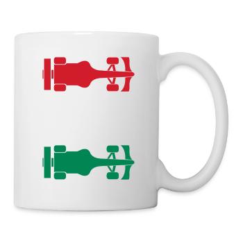 Formule Hongrie Formel Racing Ungarn - Mug blanc - blanc - Droite