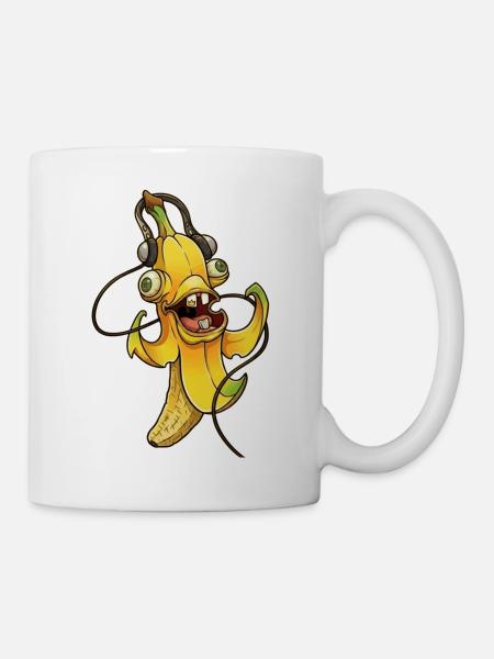Banana Beat Mascot - Mug - white
