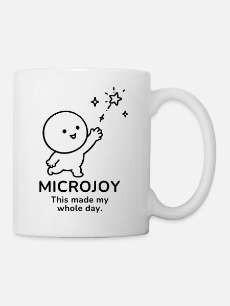 Microjoy – This Made My Whole Day | Happy Mood - Tasse - Weiß